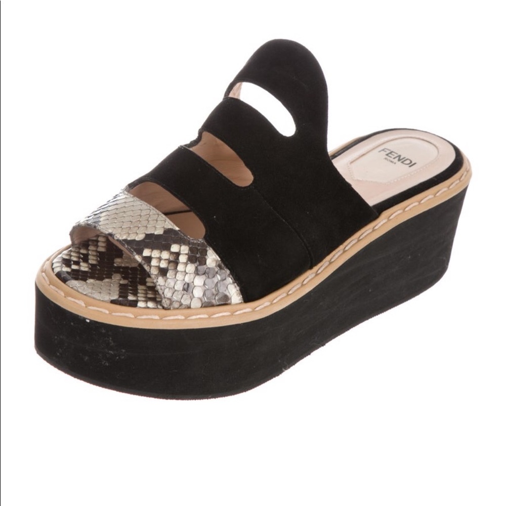 Fendi platform sandals